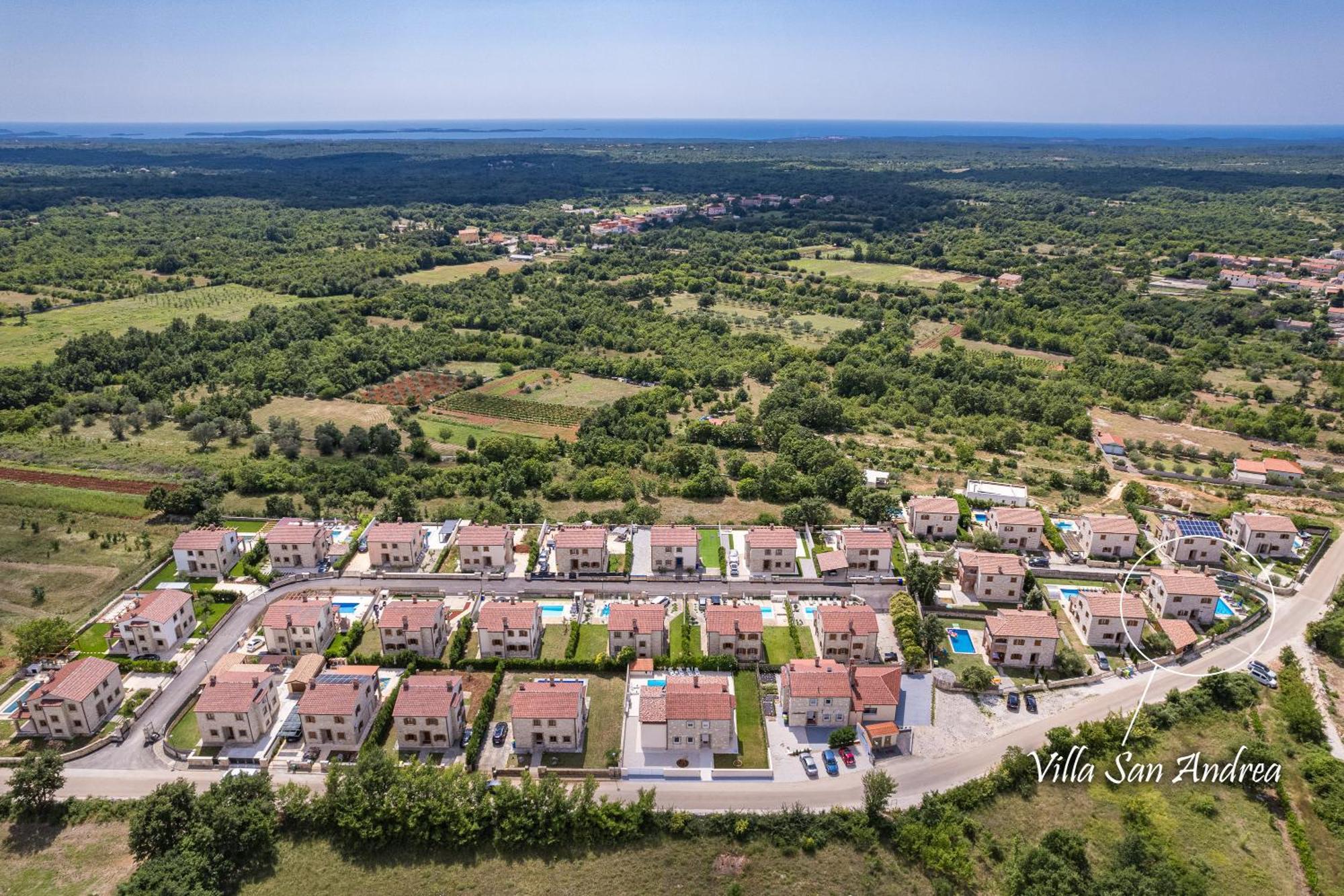 San Andrea - Ideal For Families, 8 Adults, 2 Children Up To 5 Years, 1 Children Up To 1 Years Villa Svetvincenat